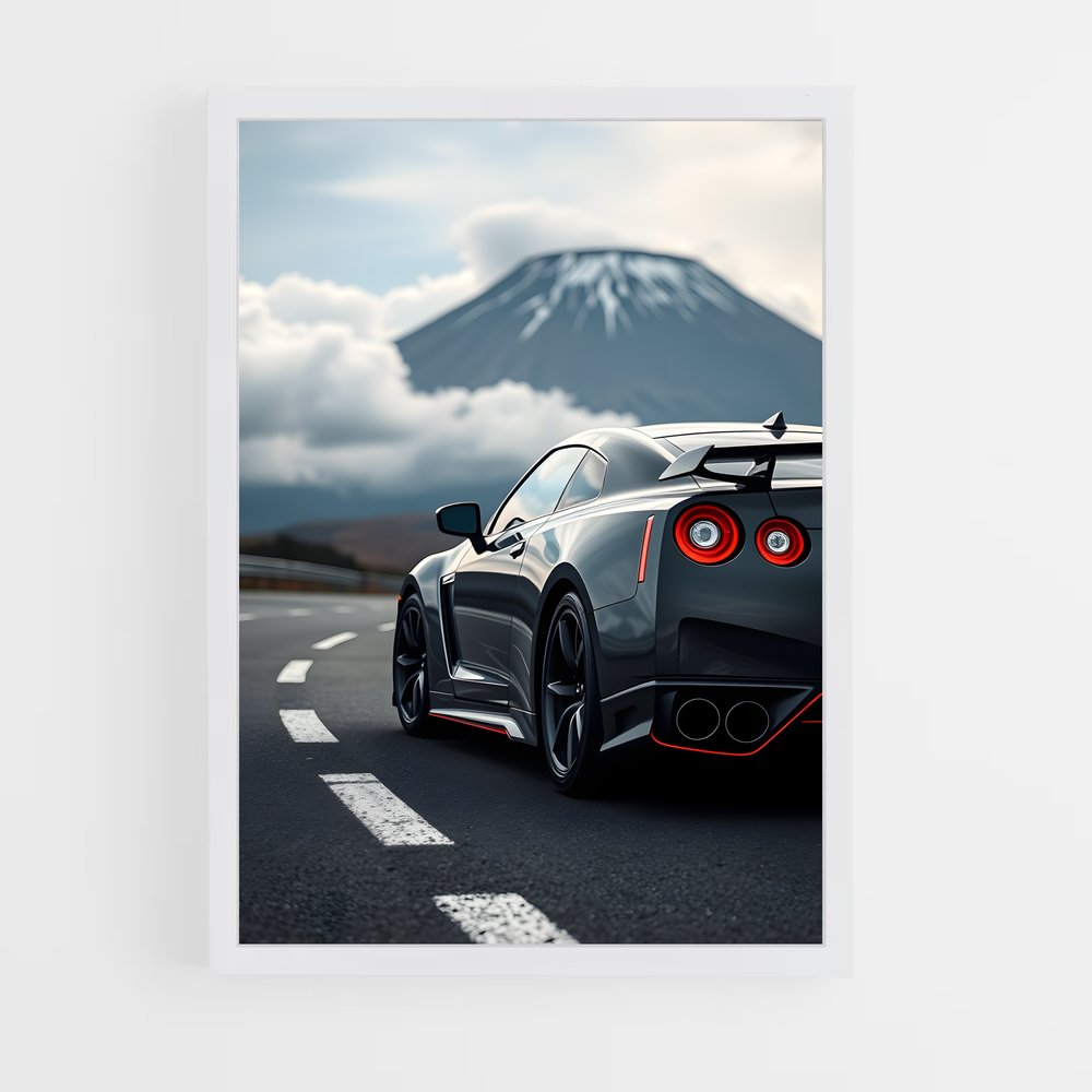 Poster Gt-r nismo élégant – affiche Nissan (vue 3)